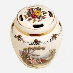Potiche Inglés Lord Nelson Pottery Pintado a mano