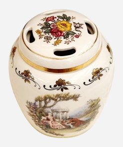 Potiche Inglés Lord Nelson Pottery Pintado a mano