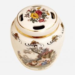 Alternative view of Potiche Inglés Lord Nelson Pottery Pintado a mano