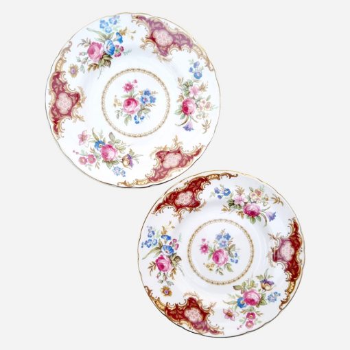 Set de 2 Platos de Pan Ingleses