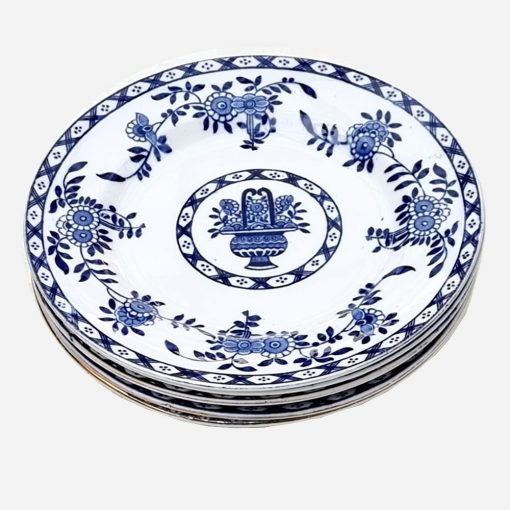 Juego de 4 Platos Ingleses Entrada-Torta