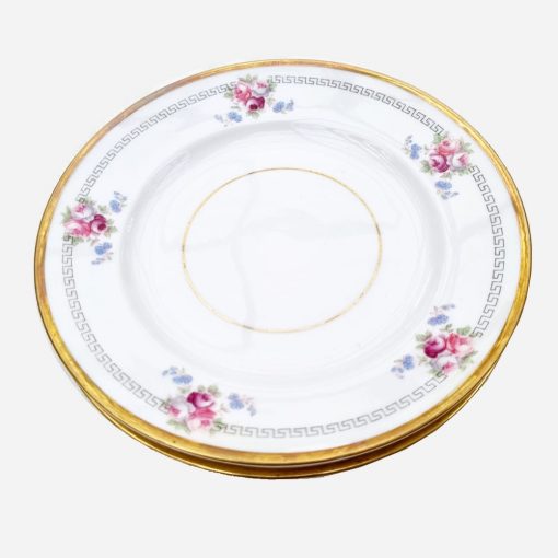 Juego de 4 Platos Ingleses Entrada -Torta