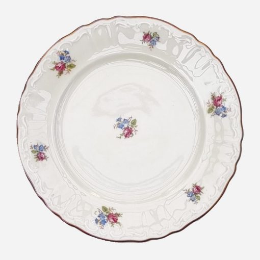 Juego 4 Platos de Pan Porcelana Sueca - Imagen 2