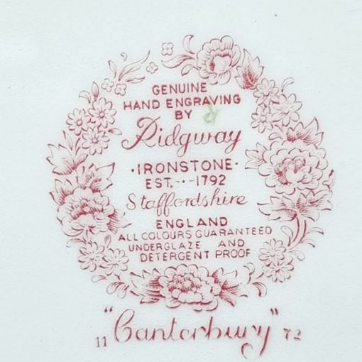 Set de 2 Platos Ingleses Torta-Entrada - Imagen 3