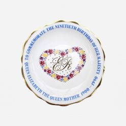 Mini Plato Conmemorativo Cumpleaños 90 The Queen Mother
