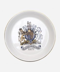 Plato Conmemorativo Silver Jubilee 1977 Queen Elizabeth II
