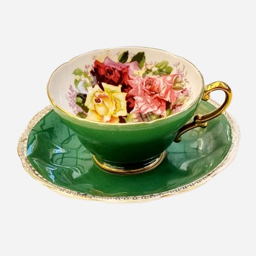 Dúo de Té Inglés St Leonard Pottery Vintage