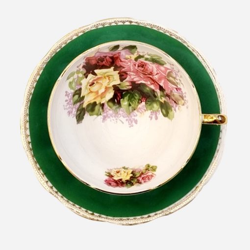 Dúo de Té Inglés St Leonard Pottery Vintage - Imagen 2