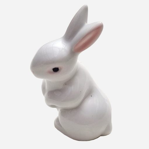 Figura Conejo de Porcelana Japonés