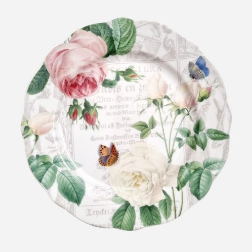 Plato Decorativo Inglés Royal Worcester RHS Roses