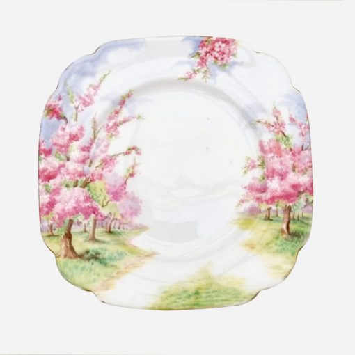 Plato de Pan Inglés Royal Albert Blossom Time