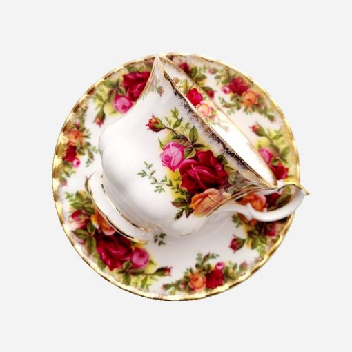 Dúo de Té Royal Albert Old Country Roses - Imagen 2
