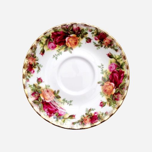 Dúo de Té Royal Albert Old Country Roses - Imagen 3