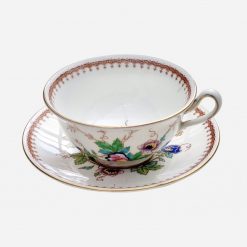 Dúo de Té Vintage Royal Cauldon Keepsake