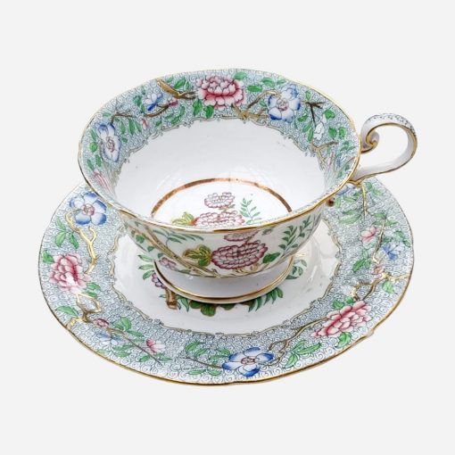 Taza Chocolatera Francesa Pintada a Mano