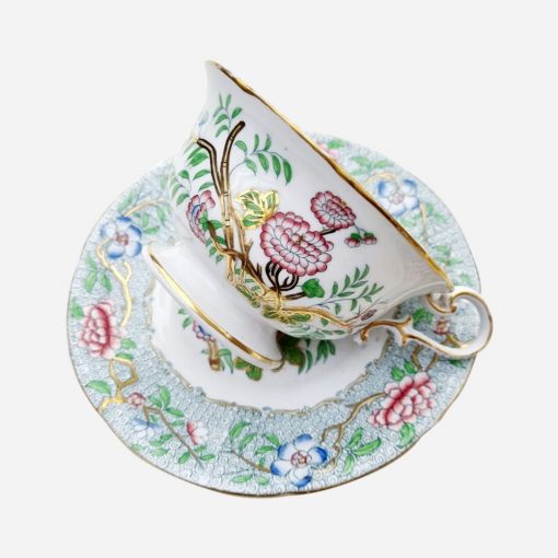 Taza Chocolatera Francesa Pintada a Mano - Imagen 2