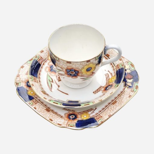 Trío de Té Inglés Fenton-Radfords Art Deco - Imagen 3