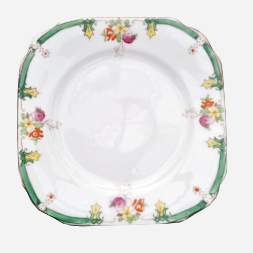 Plato de Pan Inglés Pintado a Mano