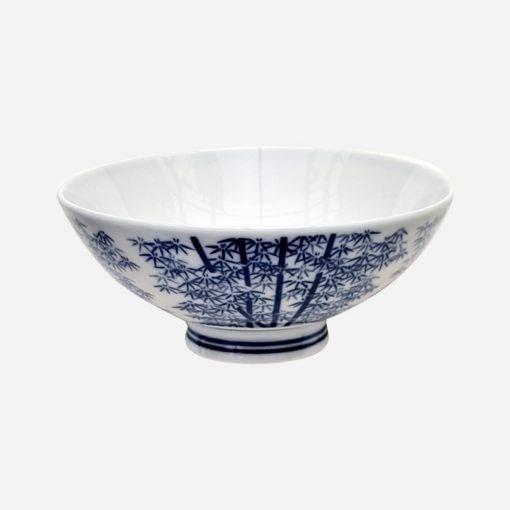 Set de 4 Pocillos Japoneses Blue & White Sakura-Bambú - Imagen 3
