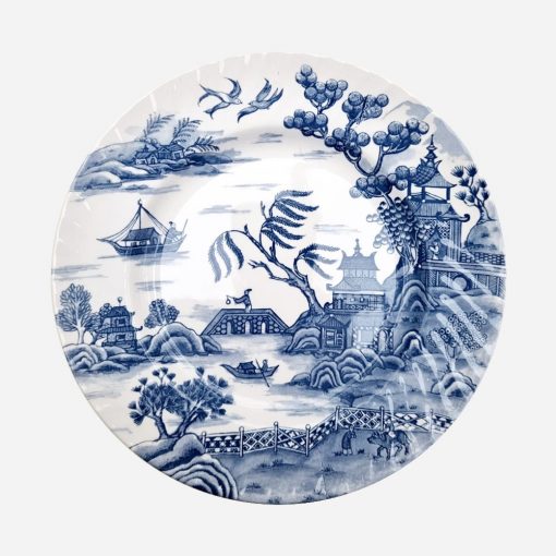 Plato Decorativo Inglés Barratis Willow Blue