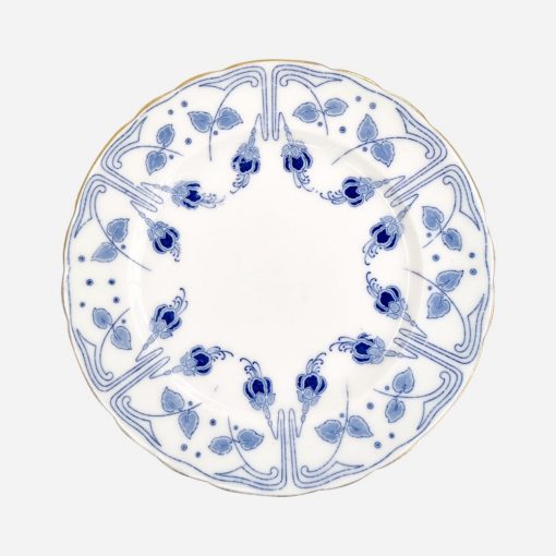 Trío de Té Inglés Royal Doulton Fuschia 1903 - Imagen 3
