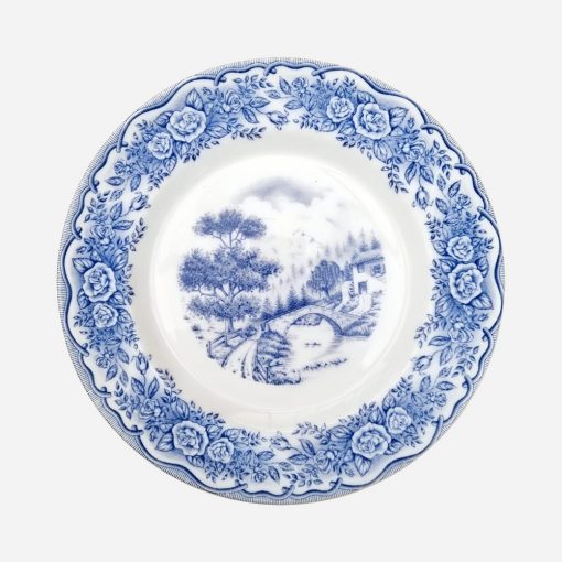 Plato Decorativo Opalina Francés sin sello