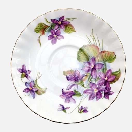 Dúo de Té Royal Albert Purple Violet - Imagen 3