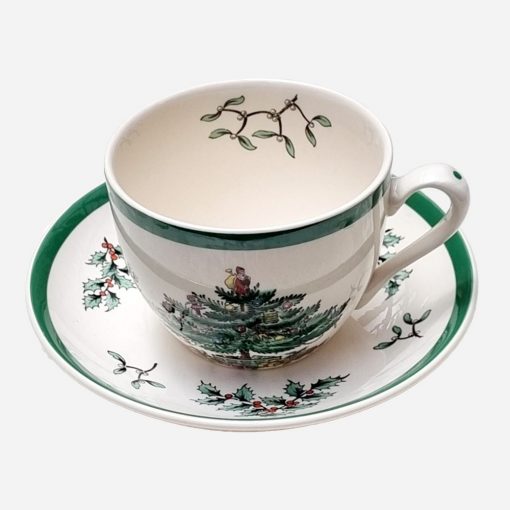 Dúo de Té Inglés Christmas Tree Spode