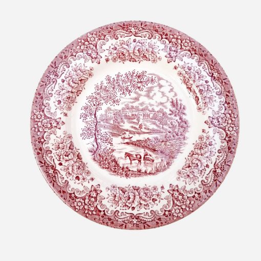 Plato Decorativo Inglés Staffordshire English Scene