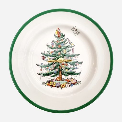 Plato Galletero Inglés Christmas Tree Spode - Imagen 2