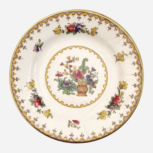 Juego de 6 Platos Mantequilleros Ingleses Spode Peplow - Imagen 2