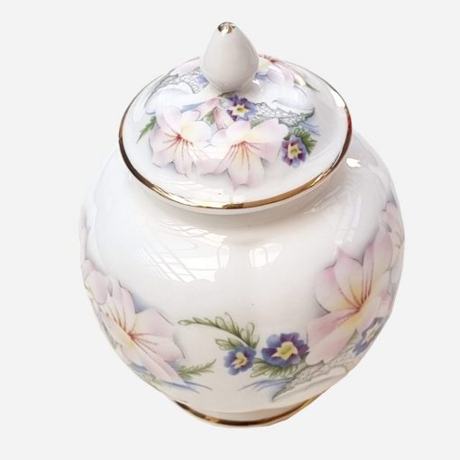 Potiche Inglés Porcelana Crown - Imagen 2