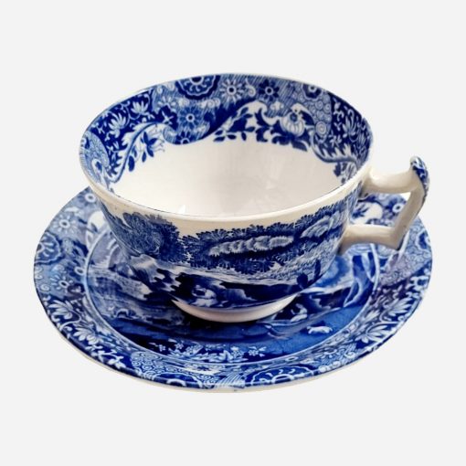 Dúo de Té Copeland Spode Italian Blue