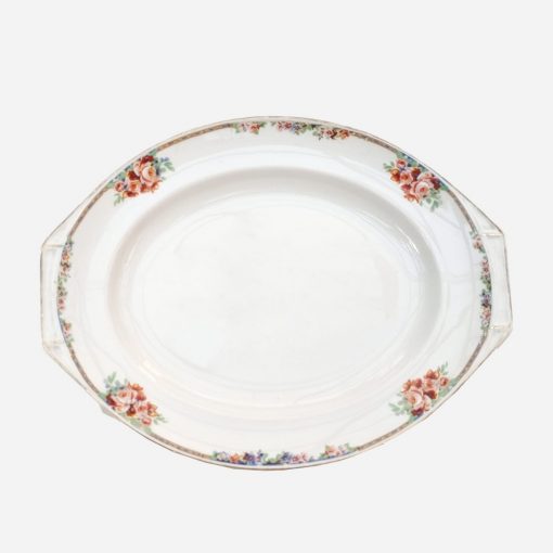 Fuente Inglesa J & G Meakin Ivory-Floral - Imagen 2