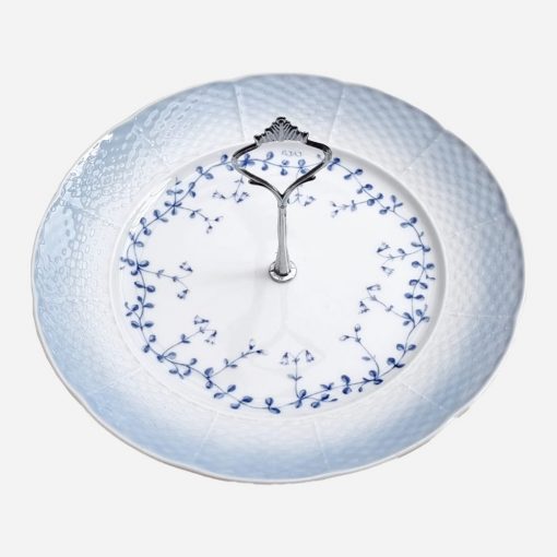 Pedestal de Porcelana con Asa y Base Cromada Carl Von Linné