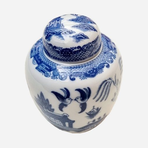 Potiche Inglés sin sello Old Willow Blue - Imagen 2