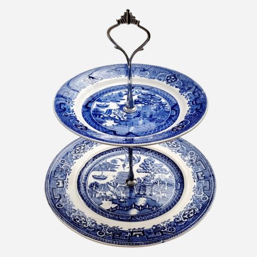 Pedestal Inglés Willow Blue Alfred Meakin