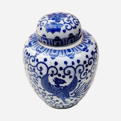 Potiche Japonés Ave Fénix