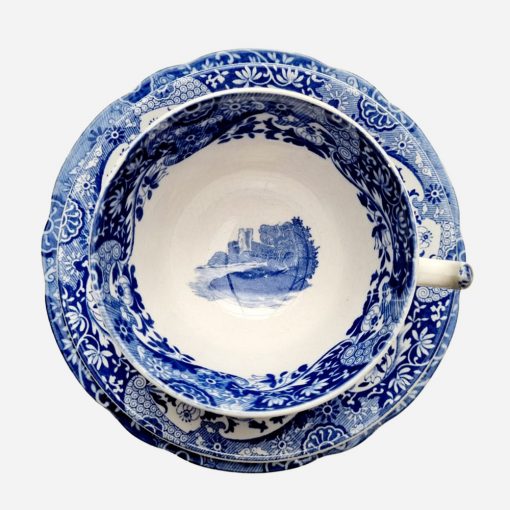 Trío de Té Copeland Spode Italian Blue - Imagen 3