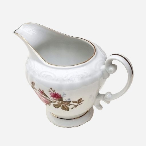 Cremero Japonés Porcelana diseño floral