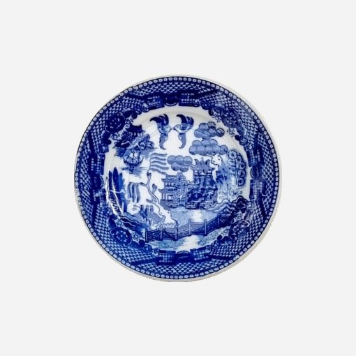 Juego de 4 Mini Platos Ingleses Willow Blue