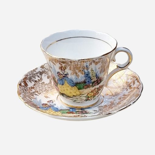 Dúo de Té Inglés Colclough