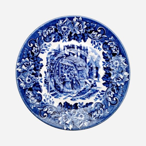 Plato de Té Inglés English Ironstone Pottery Dickens Series