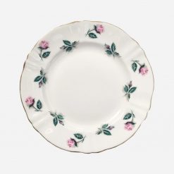 Plato de Pan Inglés Crown Staffordshire Rosies
