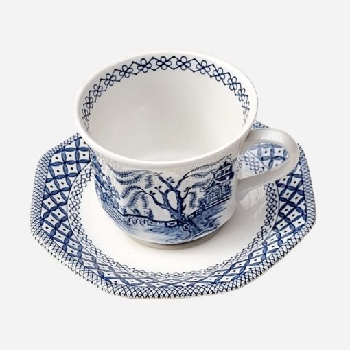 Dúo de Té Inglés J & G Meakin Willow Liberty