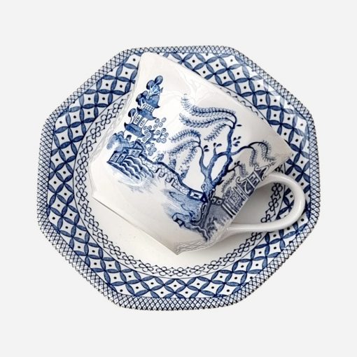 Dúo de Té Inglés J & G Meakin Willow Liberty - Imagen 2
