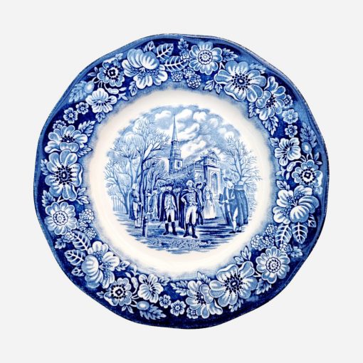 Plato de Pan Inglés Liberty Blue
