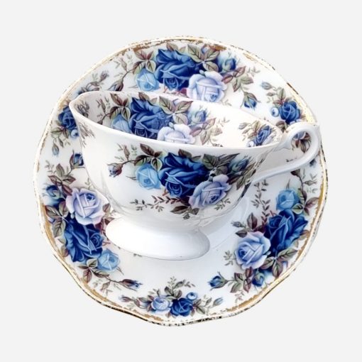 Dúo de Té Royal Albert Moonlight Rose 1987 - Imagen 2