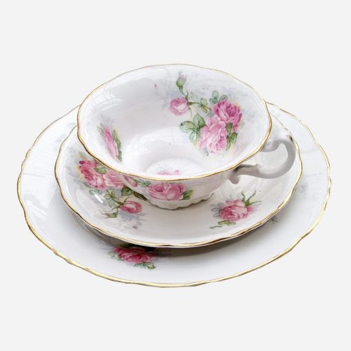 Trío de Té Inglés años '40 sin sello
