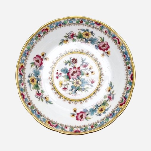 Pocillo Inglés Coalport Ming Rose - Imagen 2